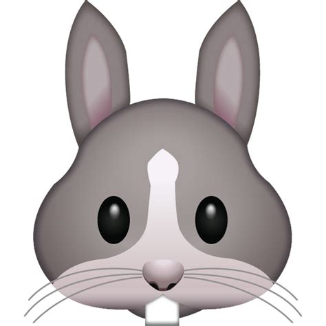 Download Rabbit Face Emoji | Emoji Island