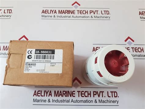 Klaxon 18-980031 Minimite Siren – Aeliya Marine Tech