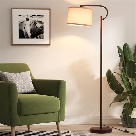 SUNMORY Arc Floor Lamp, 63" Modern Metal Tall Floor Lamp with Foot ...