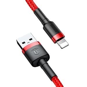Baseus Fast Charging Mobile Phone Usb Data Cables For Iphone X 8 7 6 5 ...