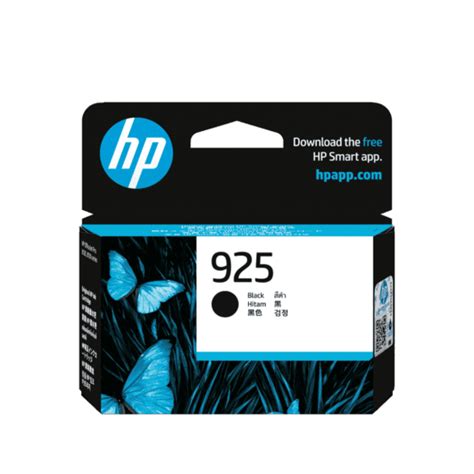 HP 925 Black Original Ink Cartridge - (4K0V9PA) - Shop HP.com India