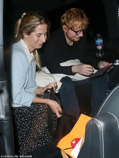 Ed Sheeran and wife Cherry Seaborn enjoy rare date night | Daily Mail ...