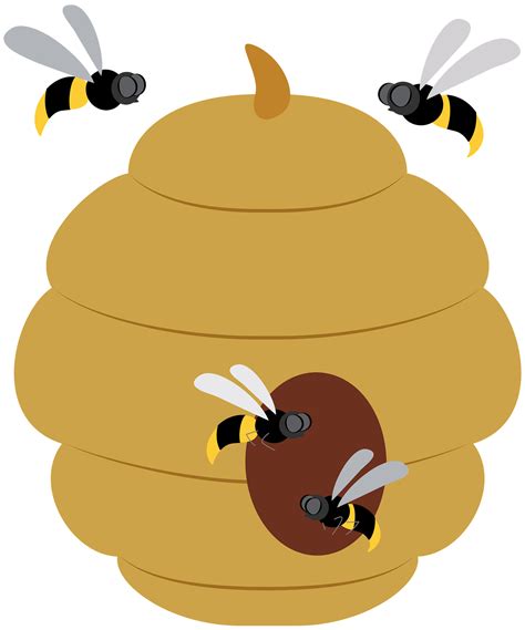 bee hive #3630049 | Clipart Library