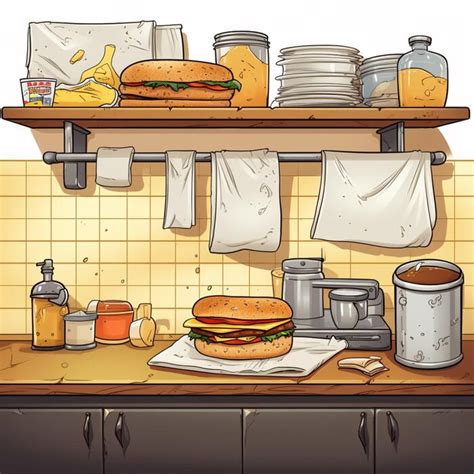 Busy Kitchen Cartoon 的图像结果