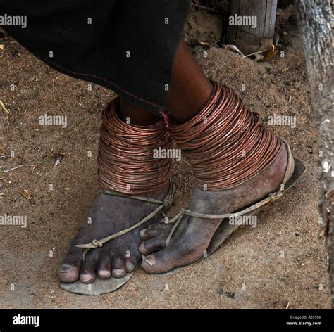 Painet ip2661 tanzania feet watatulu tribal man miyuguyu 2003 country ...
