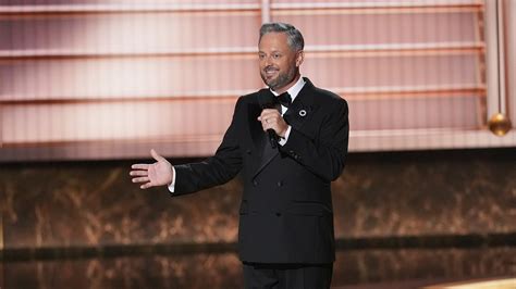 2025 Emmys: Host Nate Bargatze jokes about the television industry ...