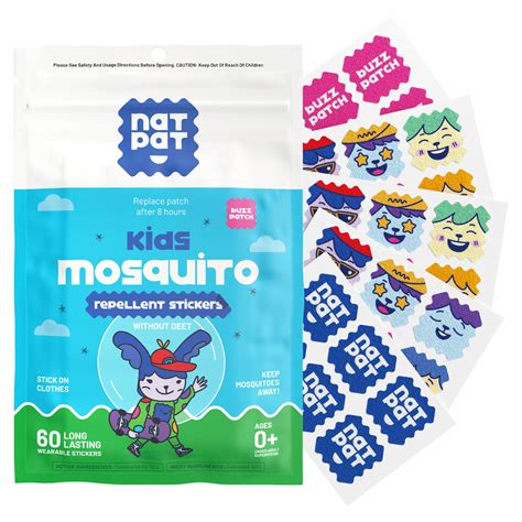 NATPAT Buzz Patch Mosquito Repellant Stickers for Philippines | Ubuy