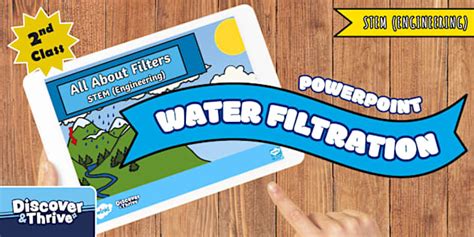 STEM Water Filtration PowerPoint for 1st/2nd Class
