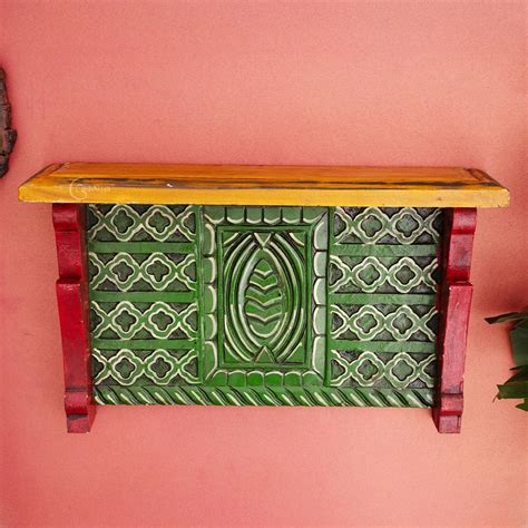 Wooden Hanpainted Wall Panel – The Advitya