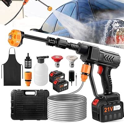 LONGLUAN Saker Portable Cordless Pressure Washer, Saker Plus India | Ubuy