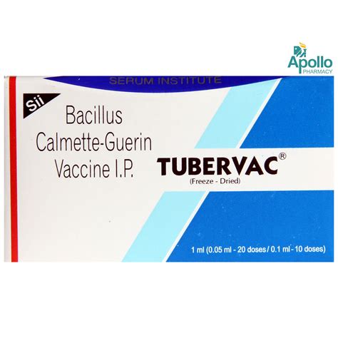 Tubervac Injection 1ml | Uses, Side Effects, Price | Apollo Pharmacy