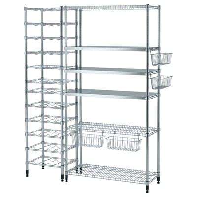 Buy Metal Shelving Unit for Pantries, Kitchens, Laundry Room - IKEA