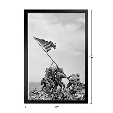 Buy Iwo Jima Flag Raising Marines 1945 World War 2 Memorabilia World ...