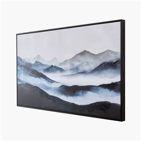 Buy Artistry Dawn Canvas Mountain Picture Frame - 100x60cm from Home ...