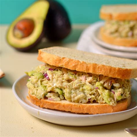 Tuna Fish Sandwich With Avocado