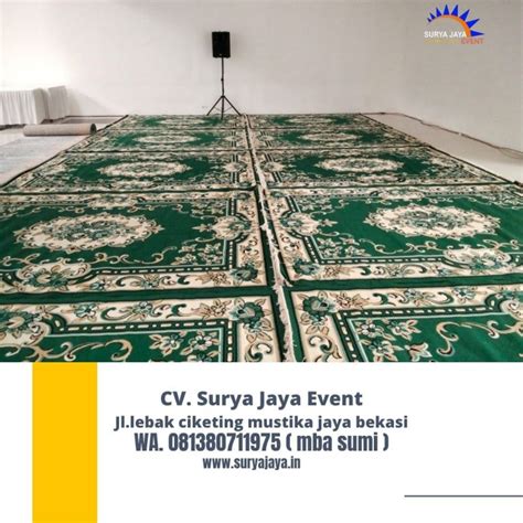 Rental Karpet Permadani Warna Hijau Di Jakarta