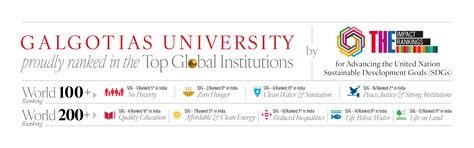 Galgotias University Excels in THE Impact Rankings 2025 with Top Global ...