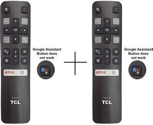 Gezok for Smart HD TV without Voice Function/Google Assistant (Pack of ...