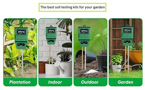 Naitik Creation 3-in-1 Soil pH Meter - Solar pH Meter for Soil Testing ...