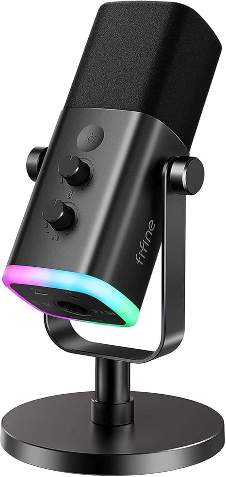 Amazon.com: FIFINE XLR/USB Dynamic Microphone for Podcast Recording, PC ...