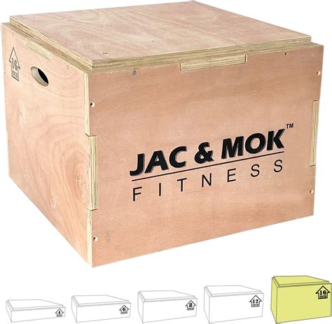 JAC&MOK Wood Plyometric Box for Jumping Exercise, India | Ubuy