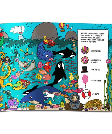 Bigfoot's Adventure Children's Book