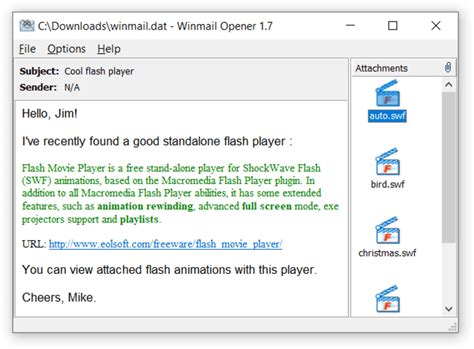 Open Winmail File 的图像结果