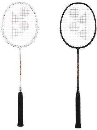 YONEX GR 303 i (Made in India) Black, White Strung Badminton Racquet ...