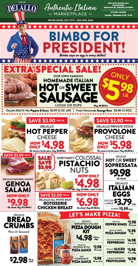 Weekly Italian Marketplace Ad Page 2 - DeLallo Italian Marketplace