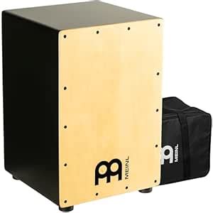 Meinl Percussion MCAJ100BK-MA+ Maple Cafe Cajon with Internal Fixed ...