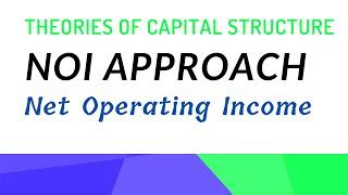 Image result for Net Operating Income Capital Structure