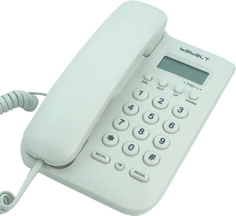 Corded Basic Landline Phone, TelPal FSKDTMF Simple India | Ubuy