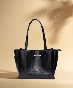 Buy CarryLux Women Black Shoulder Bag Black Online @ Best Price in ...