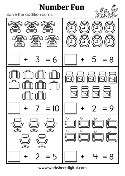 Kindergarten Math Worksheets Printable 的图像结果
