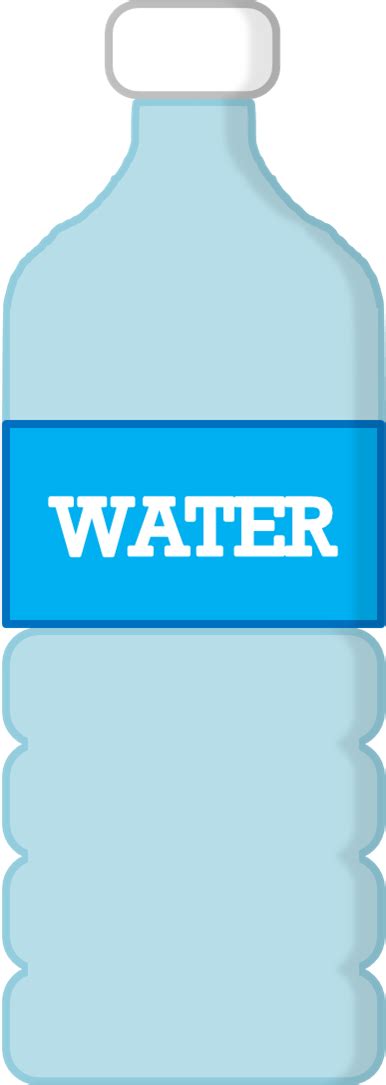 Bottled water bottle of water clipart collection - WikiClipArt