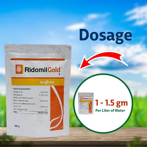 Syngenta Ridomil Gold Fungicide – Agriplex
