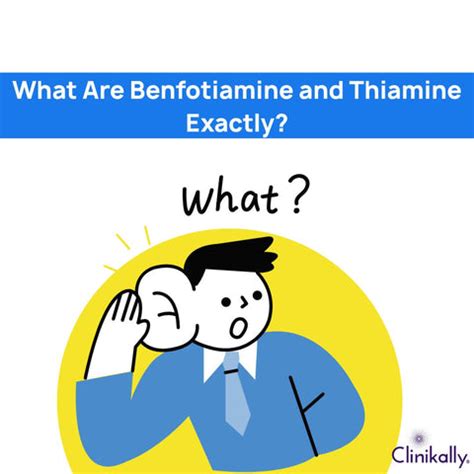 Benfotiamine vs. Thiamine: Unpacking the Vitamin B1 Dilemma | Clinikally