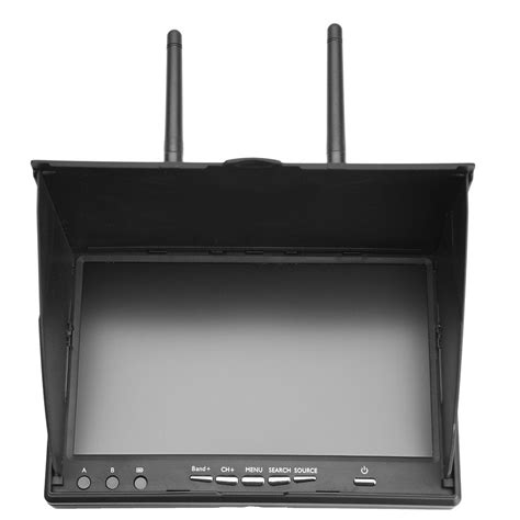 FPV Monitor 5.8GHz 40Channels 7Inch LCD Screen Monitor/Display Dual Re ...