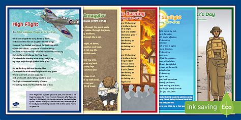 WW2 Poems KS2 Pack - Primary Resources