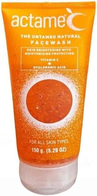 HM Actame Natural Face Wash with Vitamin C, Hyaluronic Acid, Skin ...