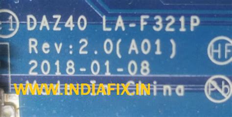 DAZ40 LA-F321P BIOS - SCHEMATIC - BOARDVIEW | DELL LATITUDE 7480 DUMP ...