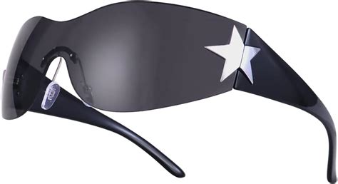 Dollger Trendy Y2K Sunglasses Women Men Wrap Around India | Ubuy