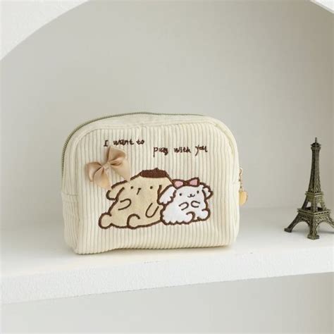 kuromi POCHACCO pom pom purin zip storage makeup bag | Ubuy India