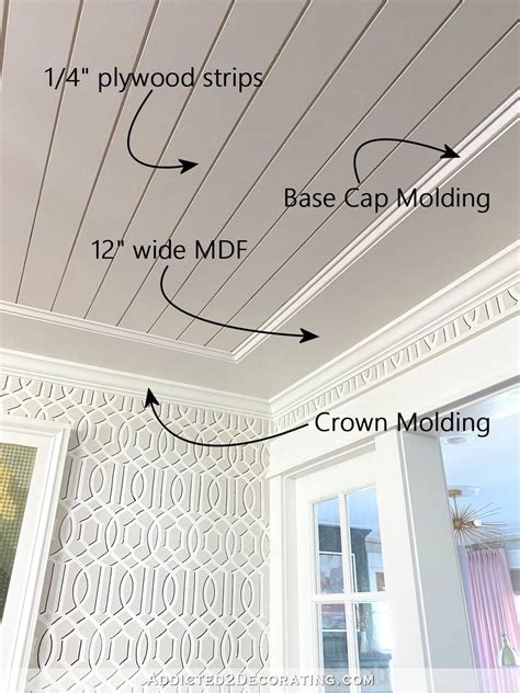 Pin by Rebecca Bibby on Trim | Ceiling remodel, Crown molding, Moldings ...
