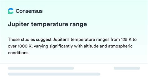 Jupiter Temperature 的图像结果