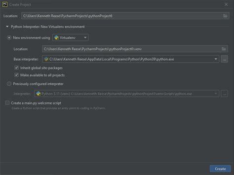 PyCharm Python Interpreter Not Found 的图像结果