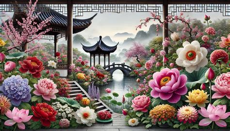 Beautiful Chinese Garden Flowers This City In China Has The Most