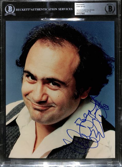 Danny DeVito "Louie De Palma” Taxi Signed AUTO 8x10 Photo Auto Grade 10 ...