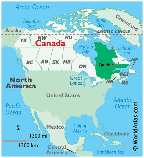 Location Of Quebec Canada at Taj Schauer blog