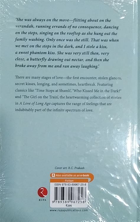 A Love of Long Ago | Ruskin Bond | Story Book – Harivu Books